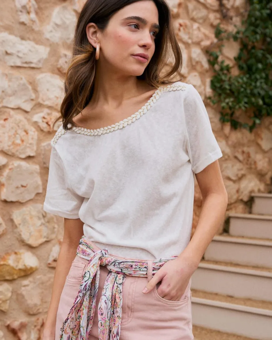 T-shirt tressé Aubrienne-Polin et moi Outlet