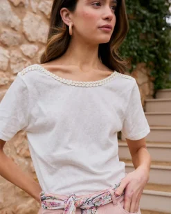 T-shirt tressé Aubrienne-Polin et moi Outlet