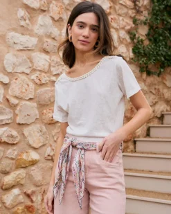 T-shirt tressé Aubrienne-Polin et moi Outlet