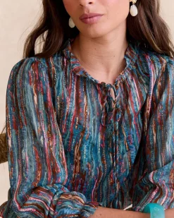 Veronica Blouse à volants-Polin et moi Sale