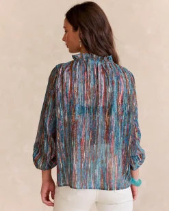 Veronica Blouse à volants-Polin et moi Sale