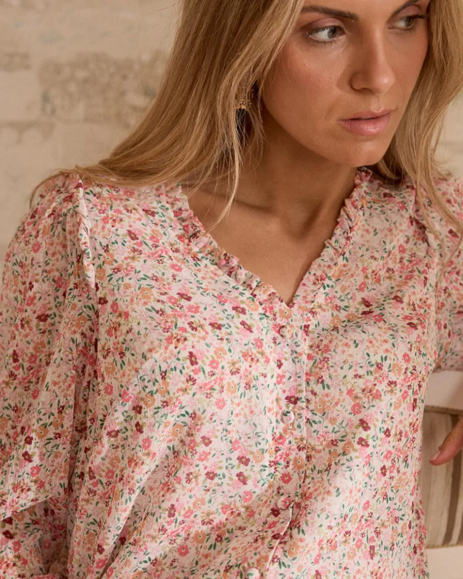 Zule imprimer Blouse-Polin et moi Outlet